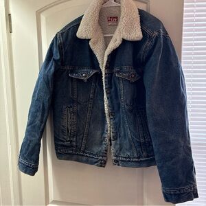 Levi's Classic Blue Jacket with White Lining